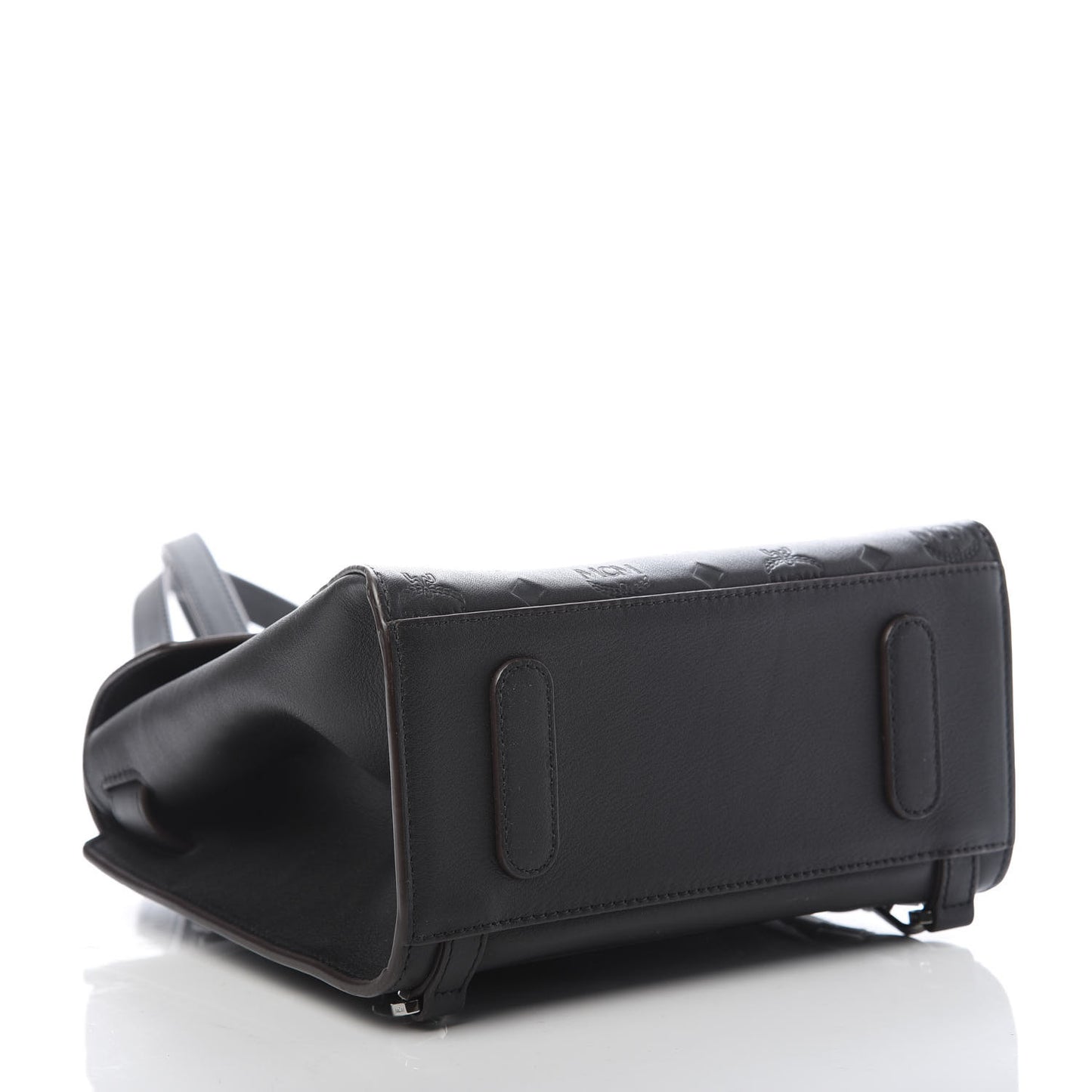 Calfskin Essential Monogram Small Backpack Black