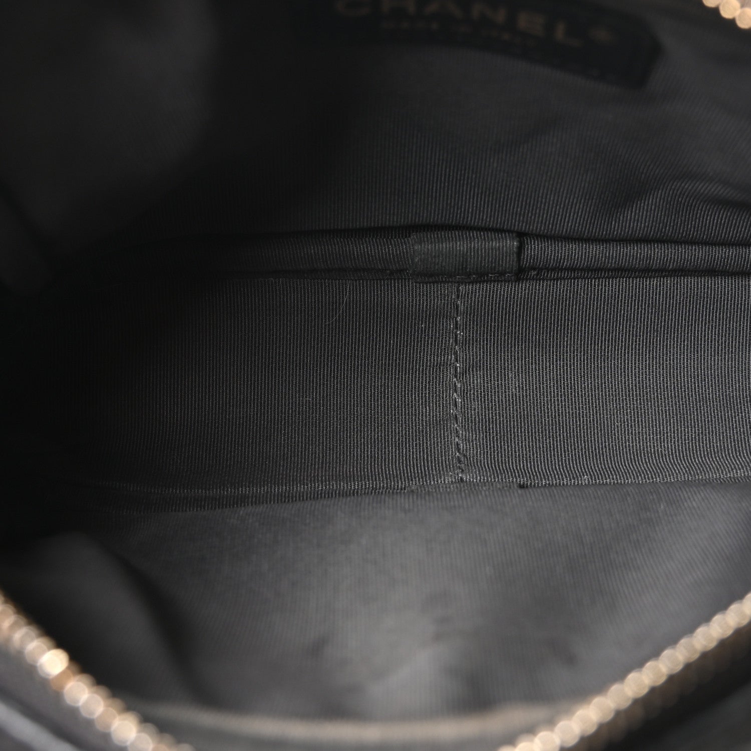 Chanel Iridescent Caviar Quilted Mini Coco Tassel Camera Case Black Black 5 of 10