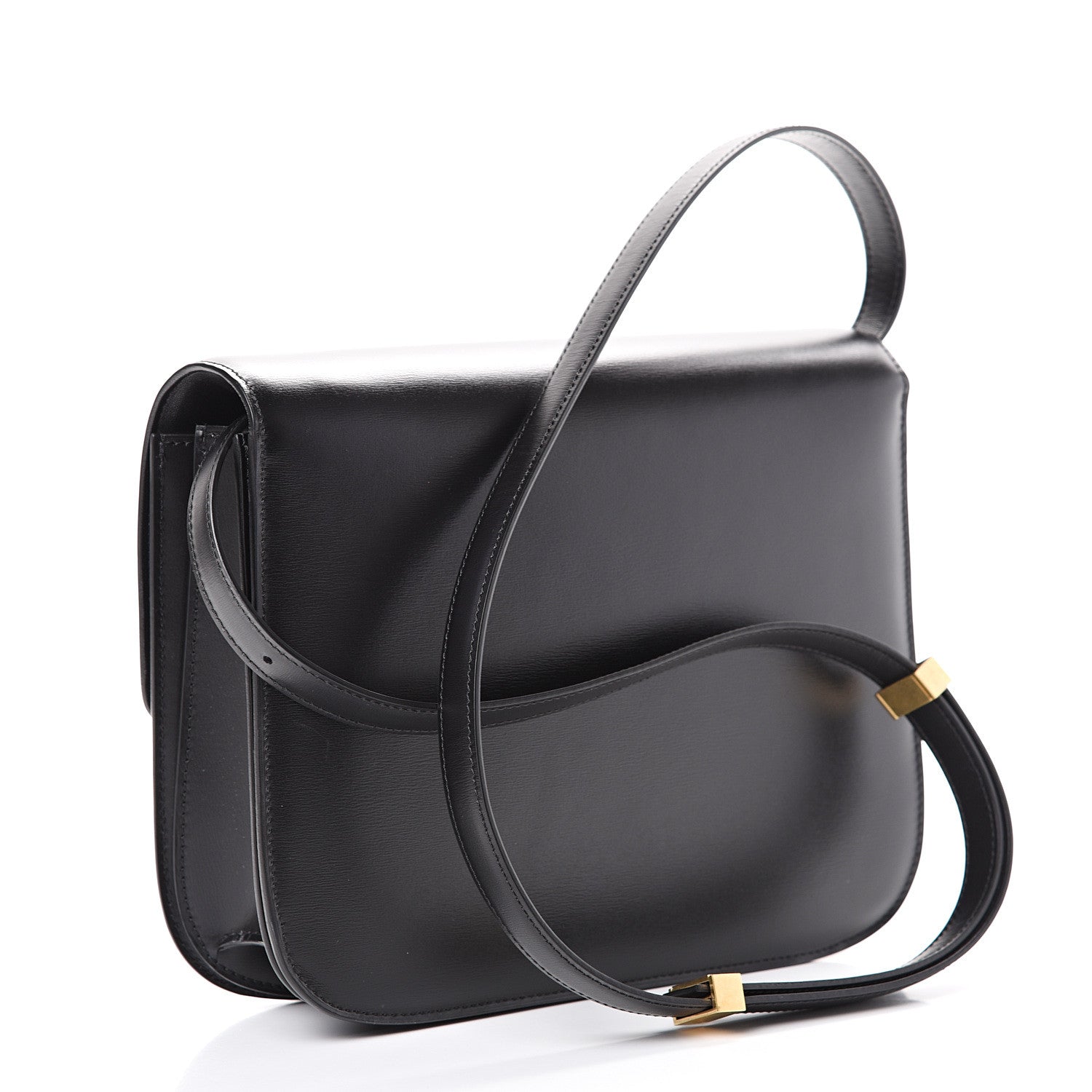 Celine Box Calfskin Medium Classic Box Flap Bag Black 2 of 12