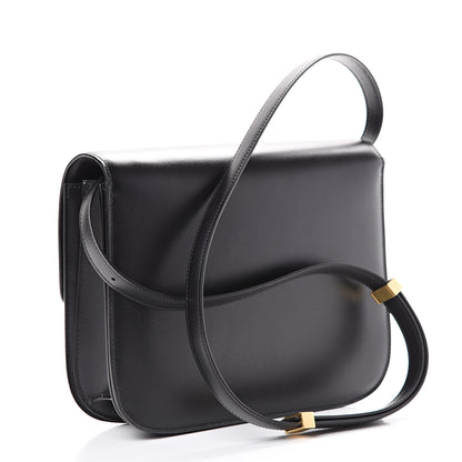 Celine Box Calfskin Medium Classic Box Flap Bag Black 2 of 12