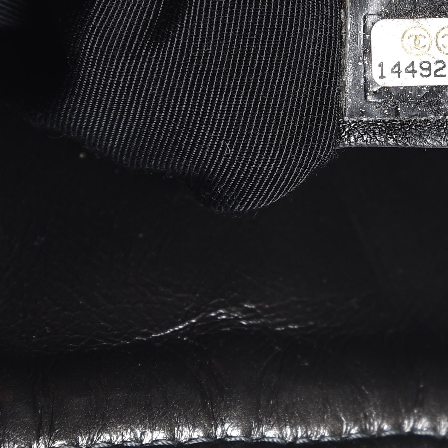 Chanel Glazed Calfskin Quilted Large Chain Me Tote Dark Grey 7 of 7