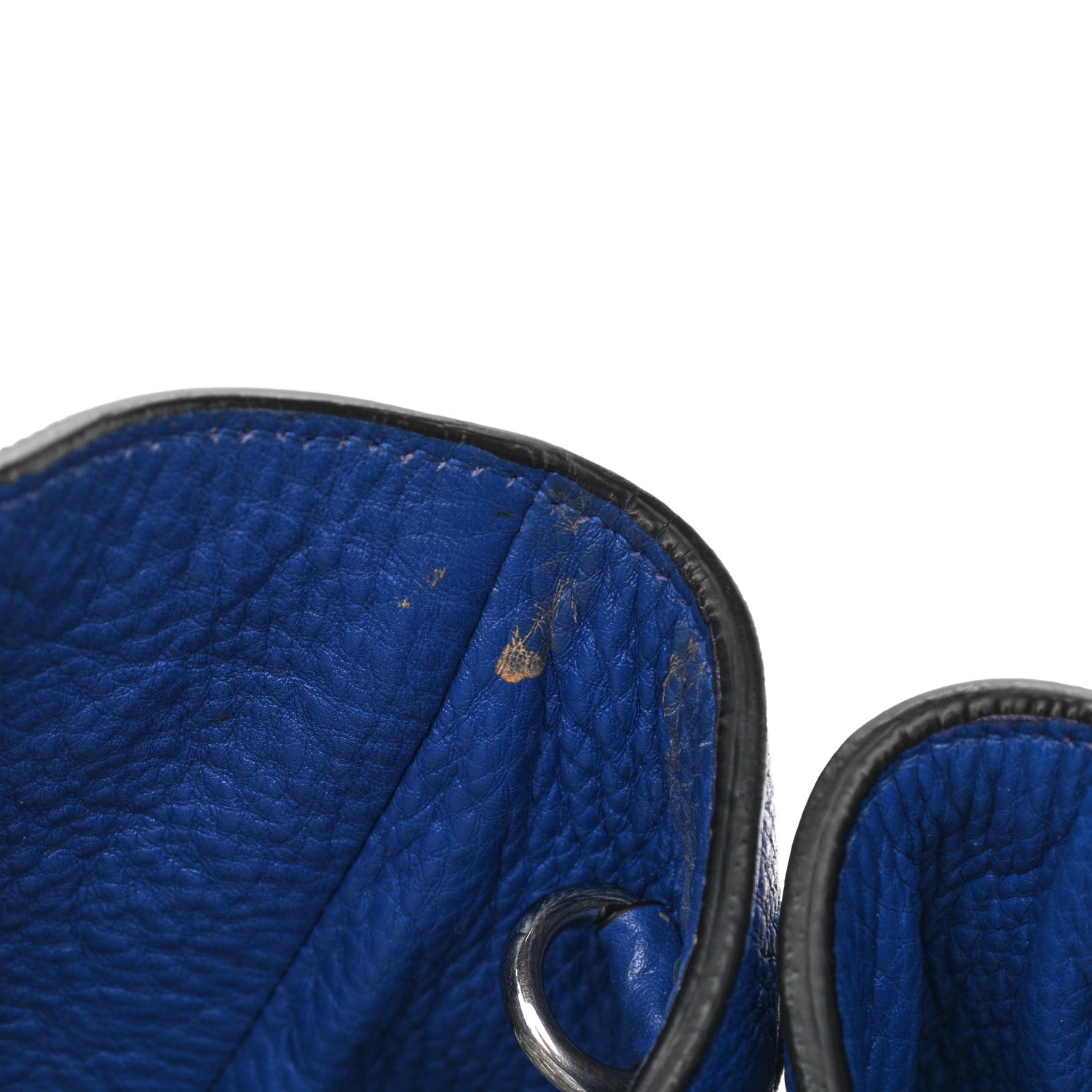 Prada Vitello Daino Shopping Tote Royal 10 of 10