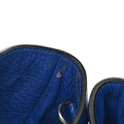 Prada Vitello Daino Shopping Tote Royal 10 of 10