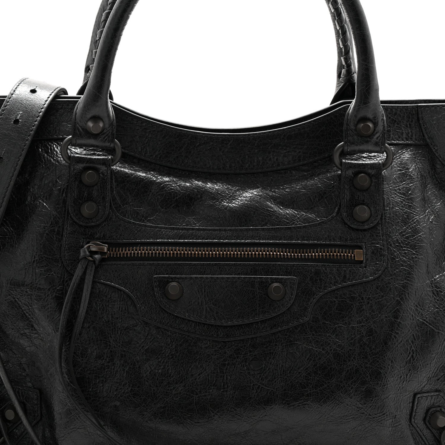 Balenciaga Agneau Arena Classic Hardware Medium Le City Black 8 of 10