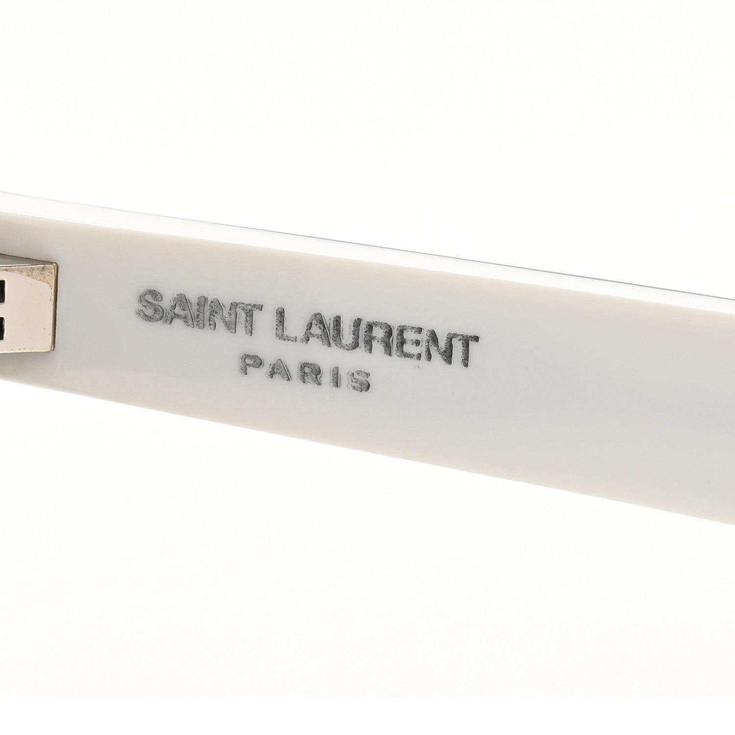 Saint Laurent Acetate Over Sunglasses SL 51 White 5 of 9