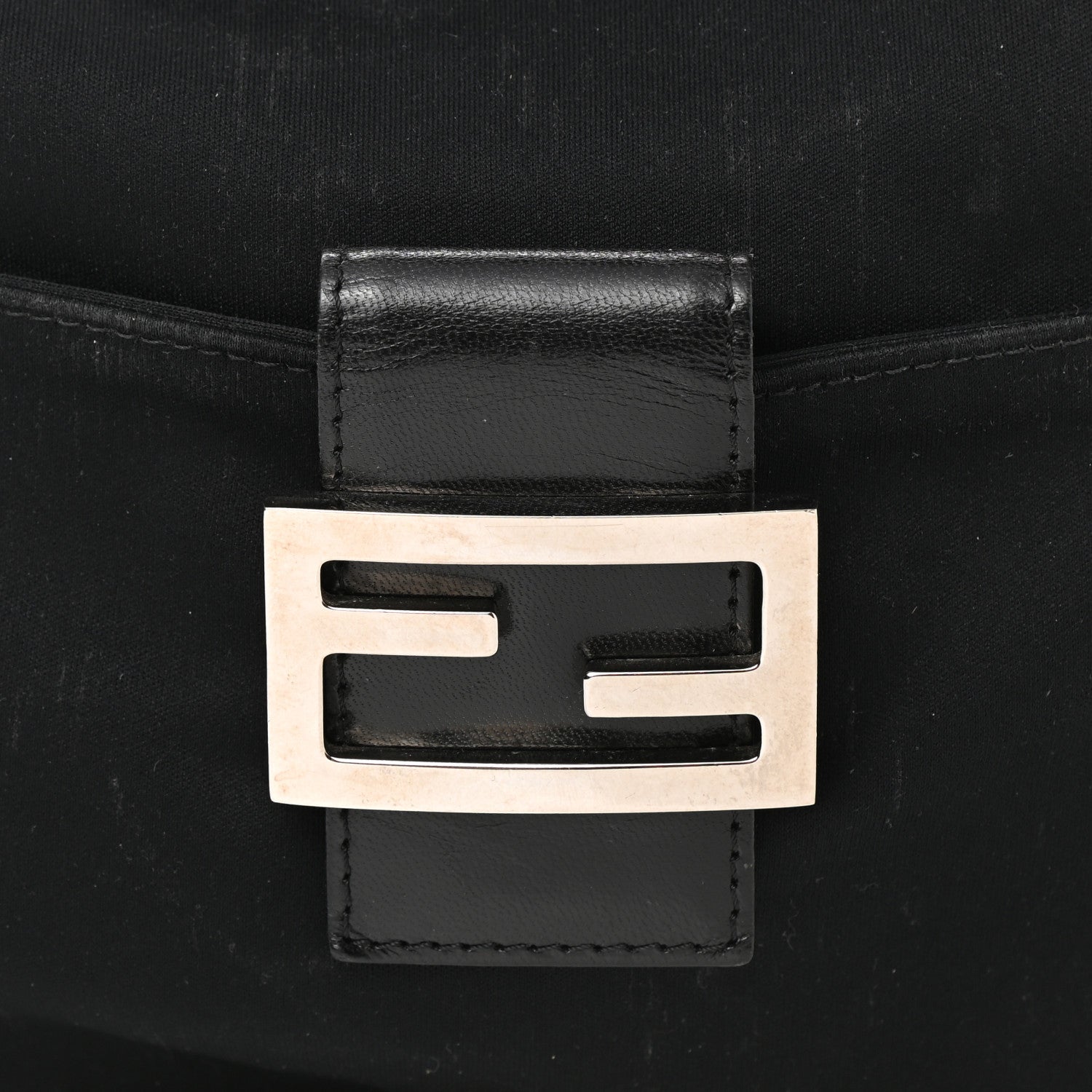Fendi Neoprene Baguette Black 7 of 12
