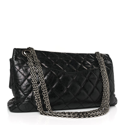 Chanel Aged Calfskin Quilted 2.55 Reissue 228 Flap Black 3 of 9