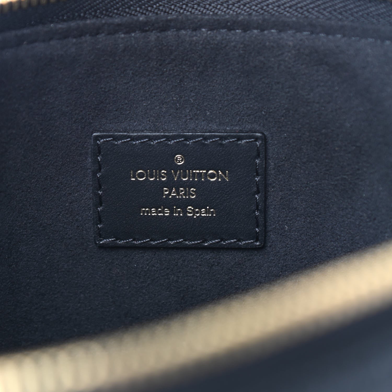 Louis Vuitton Empreinte V Tote MM Black 6 of 8