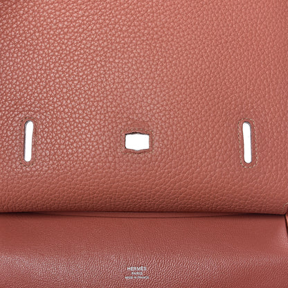 Hermes Taurillon Clemence Jypsiere 28 Rose Thè 16 of 20