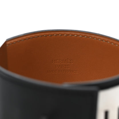 Hermes Swift Collier de Chien CDC Bracelet S Black Gold 3 of 4