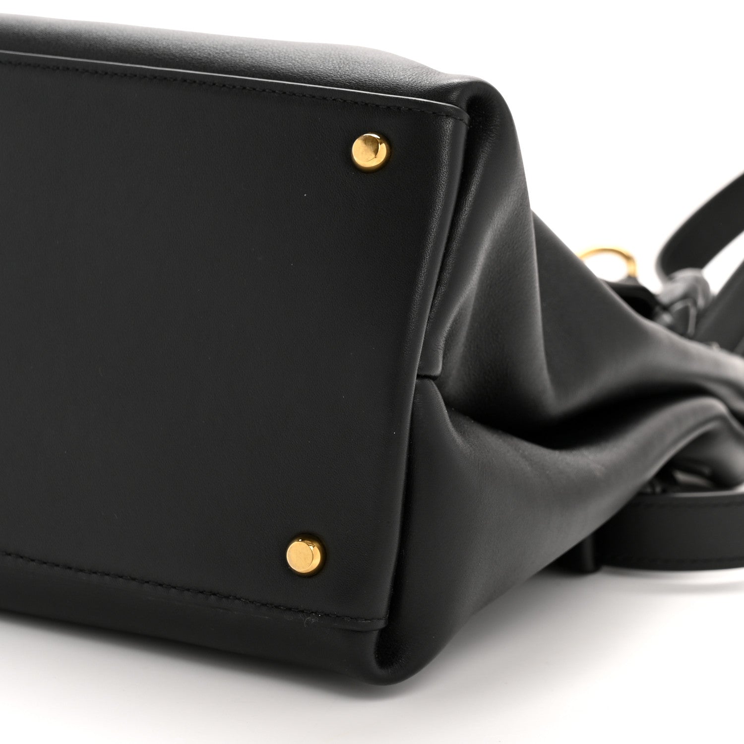 Bottega Veneta Silky Calfskin Medium Ciao Ciao Black 10 of 13