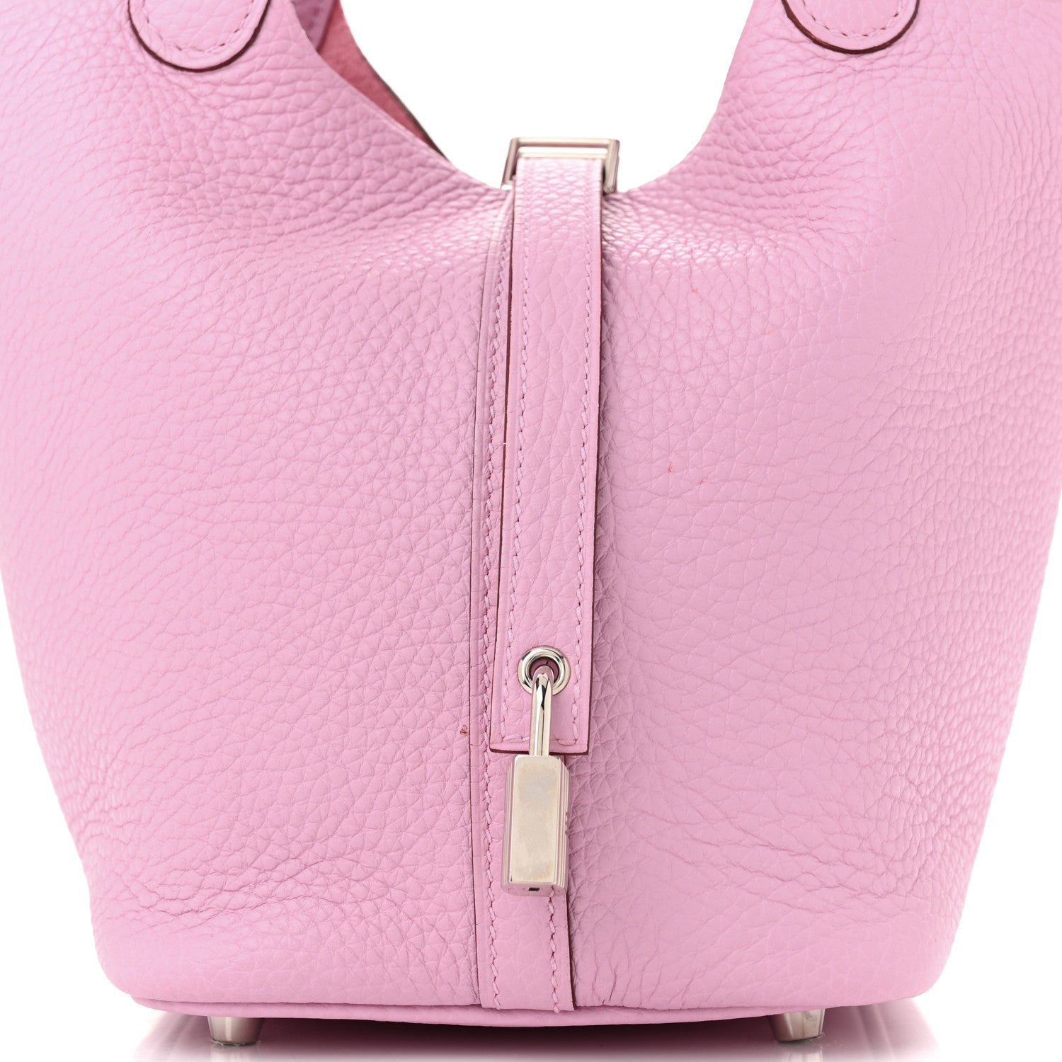 Hermes Taurillon Clemence Picotin Lock 18 PM Mauve Sylvestre 8 of 11