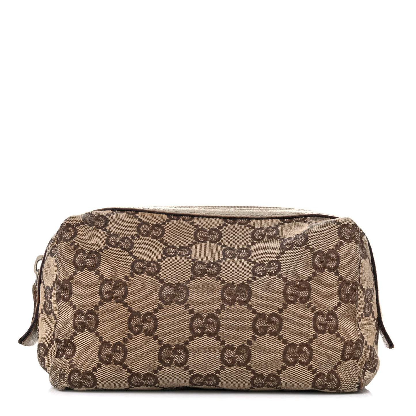 Monogram Large Cosmetic Case White