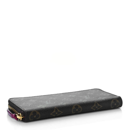 Louis Vuitton Monogram Clemence Wallet Fuchsia 4 of 8