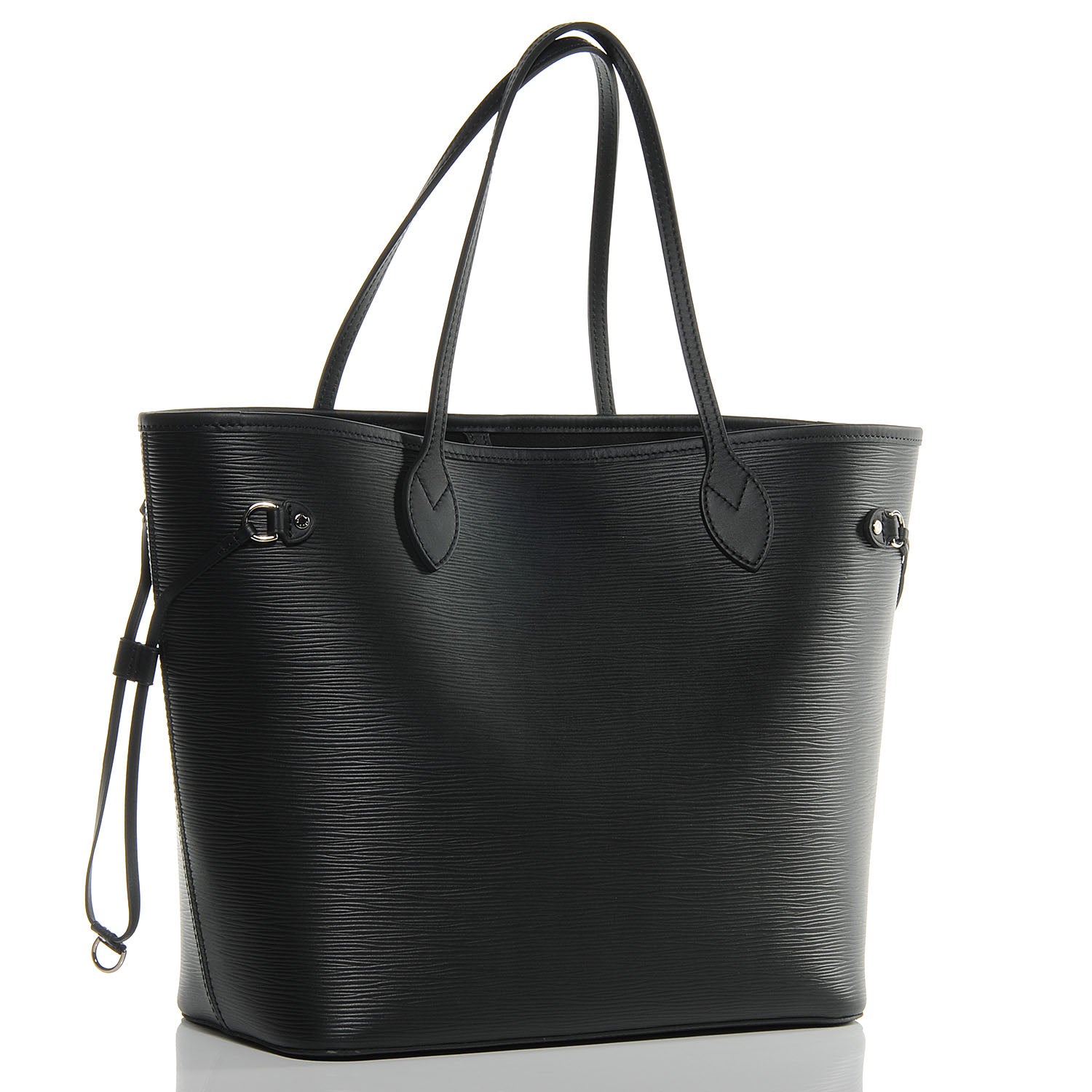 Louis Vuitton Epi Neverfull MM Black 3 of 9