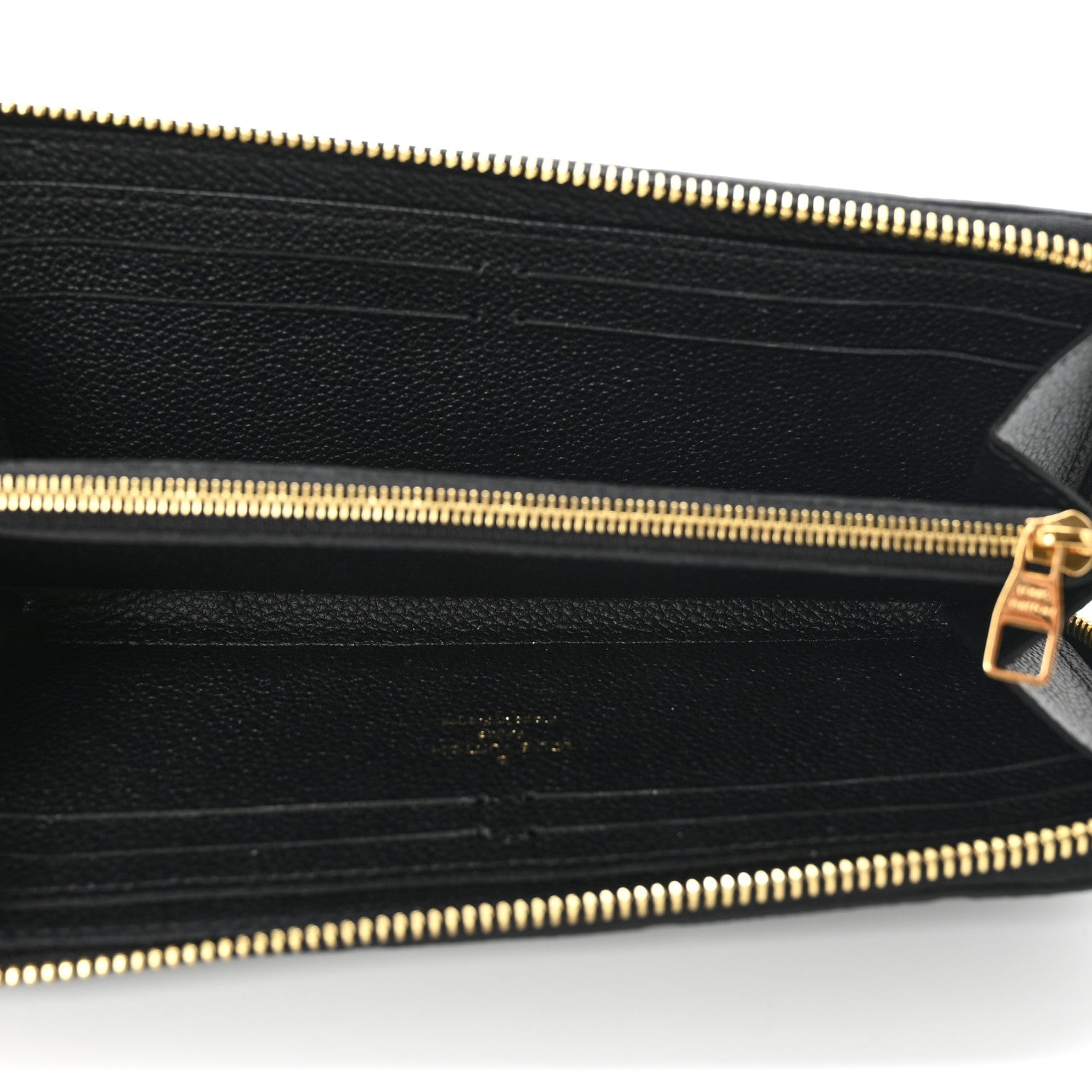 Louis Vuitton Empreinte Clemence Wallet Black 5 of 6