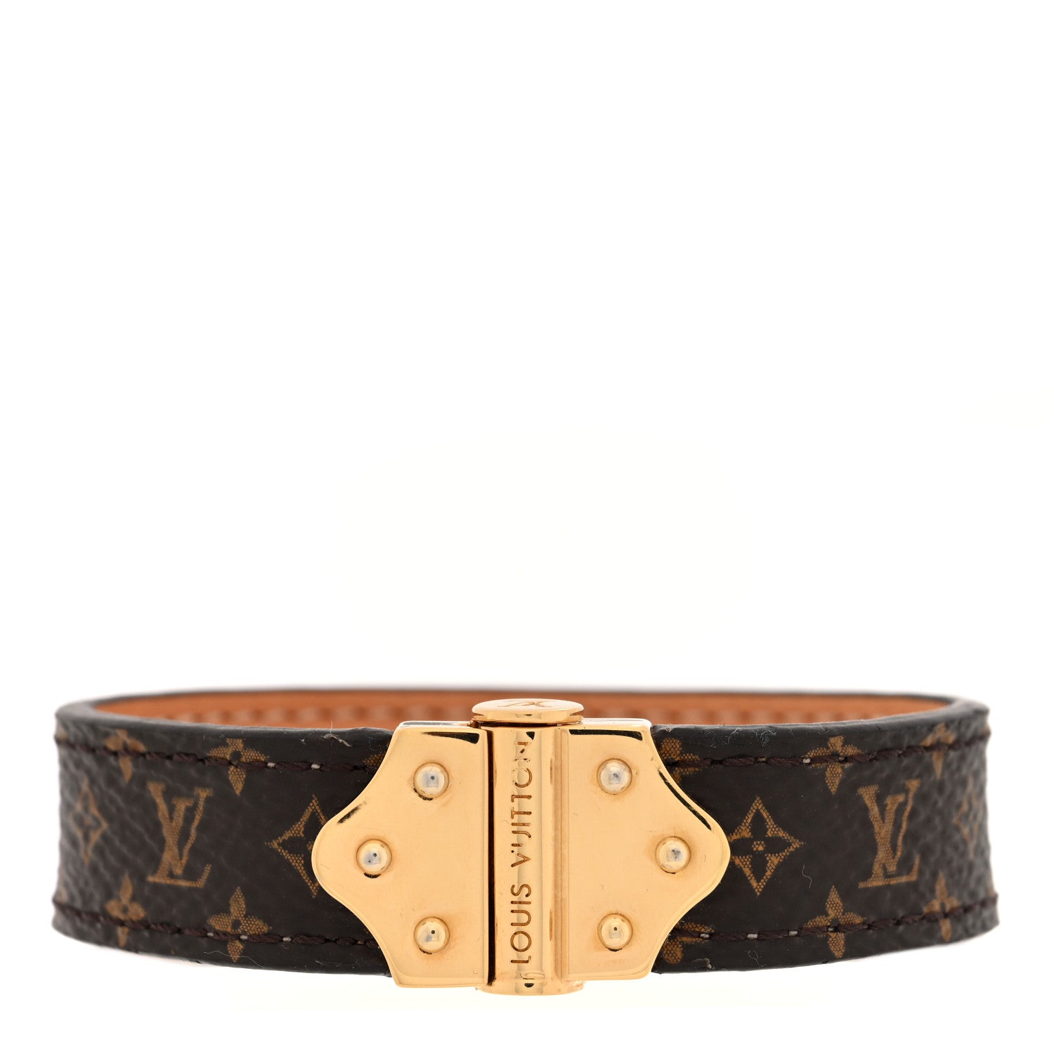 Louis Vuitton Monogram Nano Bracelet 17 1 of 6
