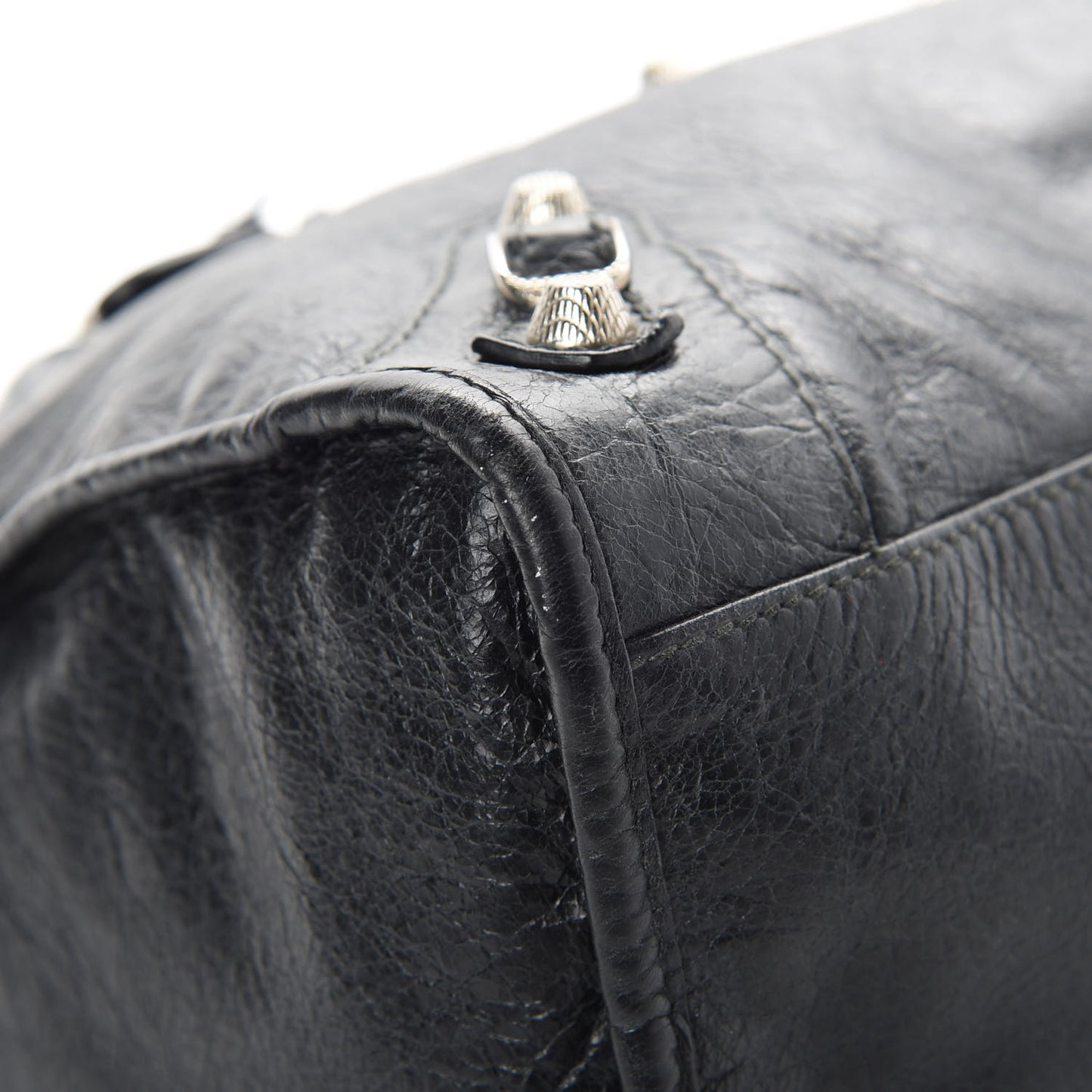 Agneau Giant 12 Silver Hardware City Black