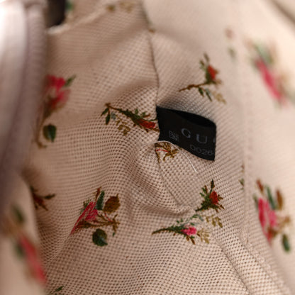 Gucci GG Supreme Monogram Web Neo Vintage Shoulder Bag Beige New Acero Crop 8 of 12