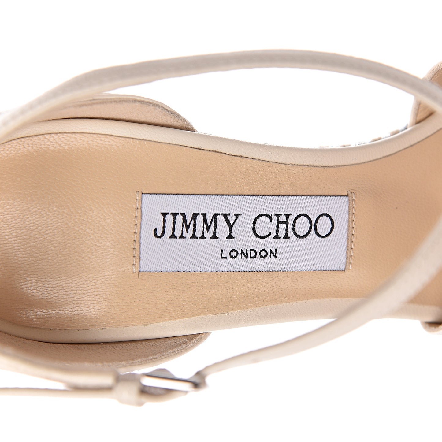 Lambskin Cork Dakota 120 Wedge Sandals 36.5 Off White