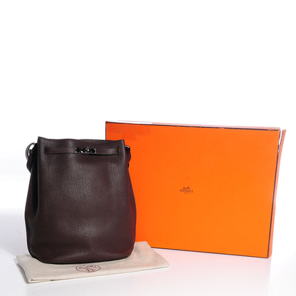 Hermes Togo So Kelly 26 Chocolate 12 of 17