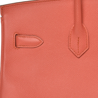 Hermes Epsom Birkin 35 Flamingo 27 of 37