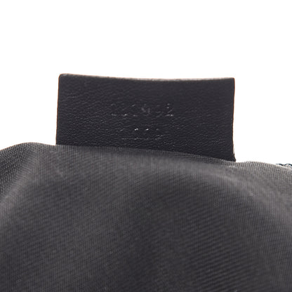 Gucci Crystal Monogram Medium Half Moon Hobo Black 9 of 12
