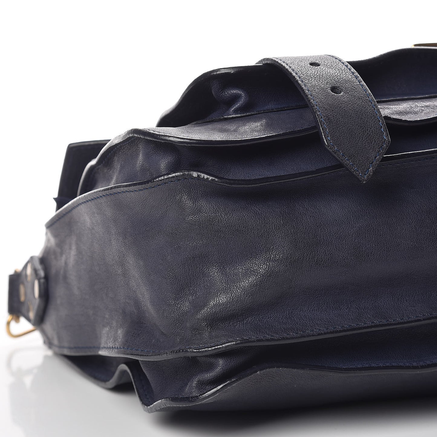 Lambskin Medium PS1 Satchel Midnight