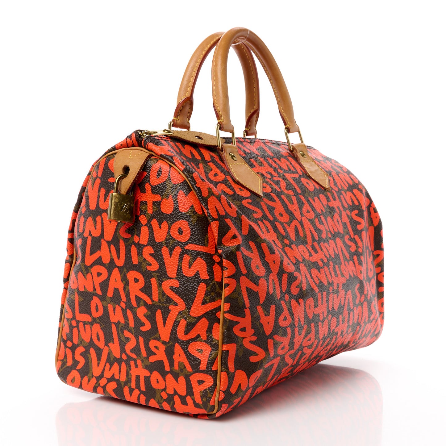 Monogram Graffiti Speedy 30 Orange