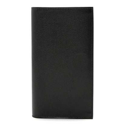 Hermes Evergrain Citizen Twill Long Wallet Black 1 of 7