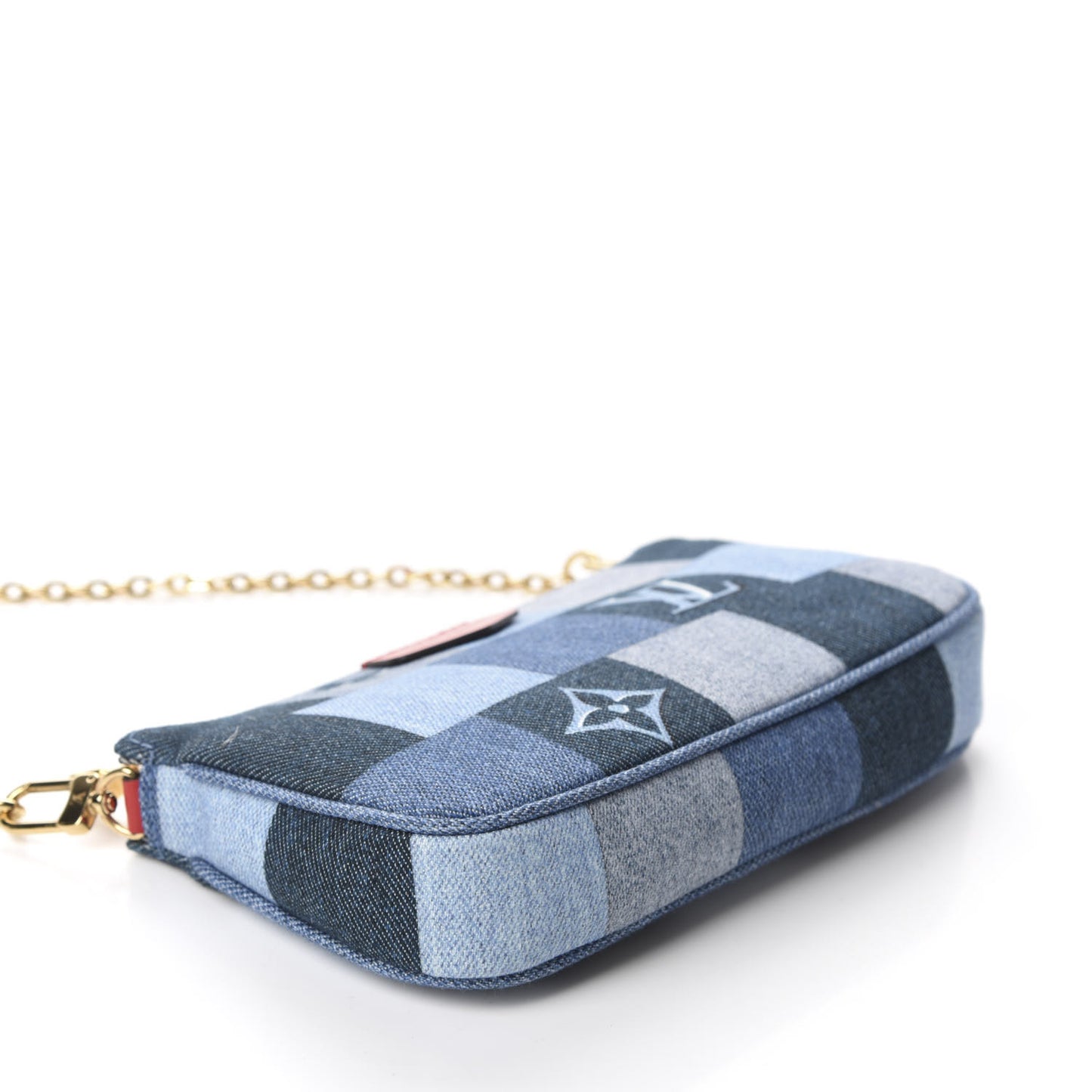 Denim Multi Pochette Accessories Mini Pochette