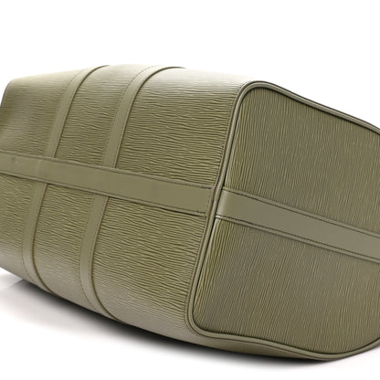 Louis Vuitton Epi Keepall Bandouliere 45 Khaki 8 of 8