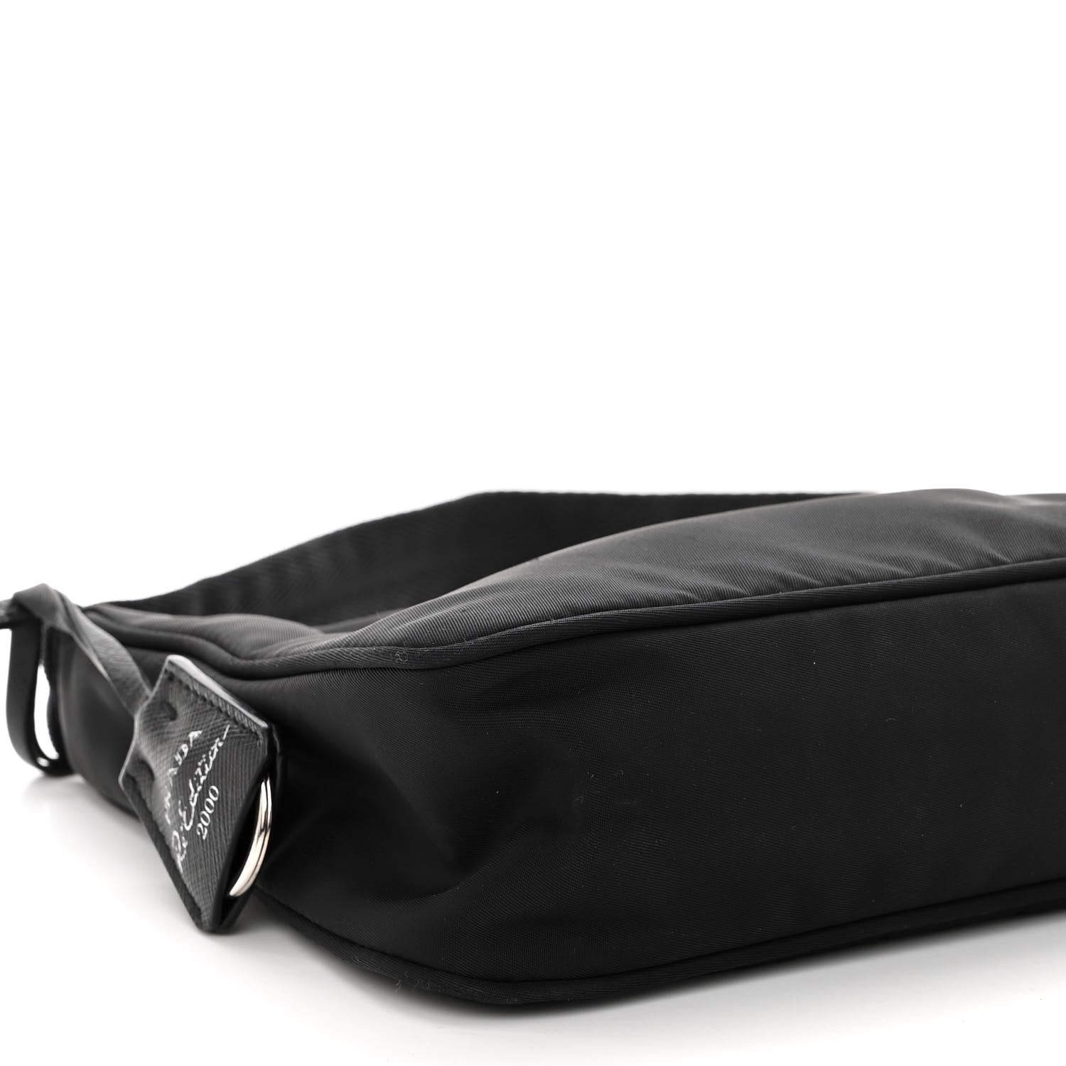 Prada Tessuto Nylon Mini Re-Edition 2000 Bag Black 8 of 10