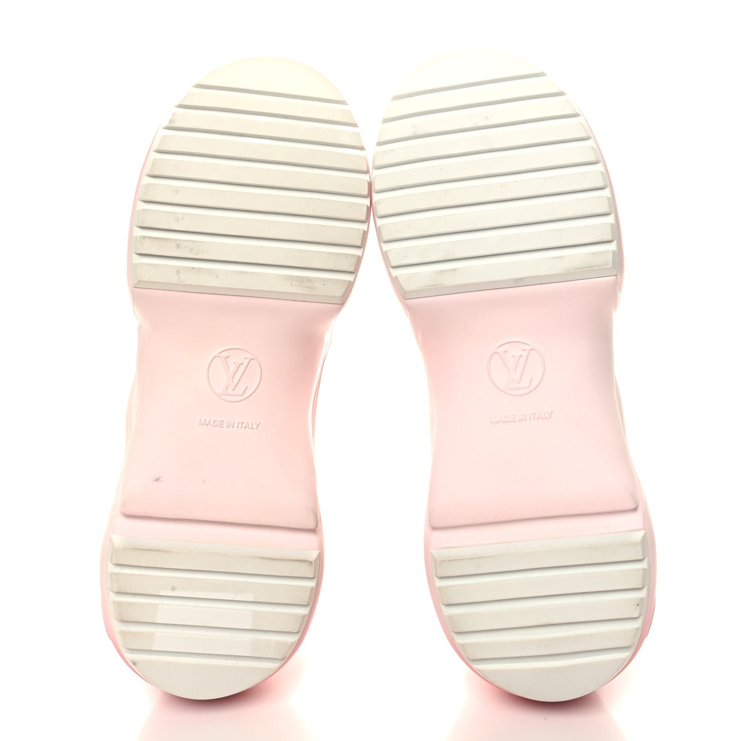 Calfskin Technical Nylon LV Archlight Sneaker 38 Pink