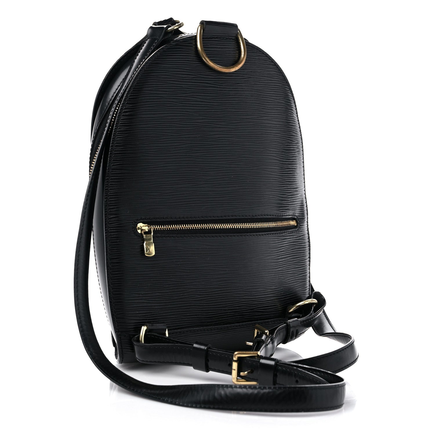 Louis Vuitton Epi Mabillon Backpack Black 3 of 12