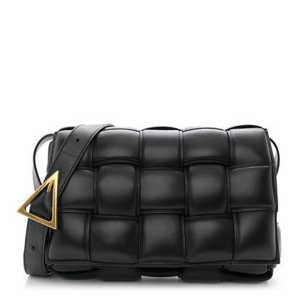 Bottega Veneta Nappa Maxi Intreccio Padded Cassette Crossbody Bag Black 1 of 11