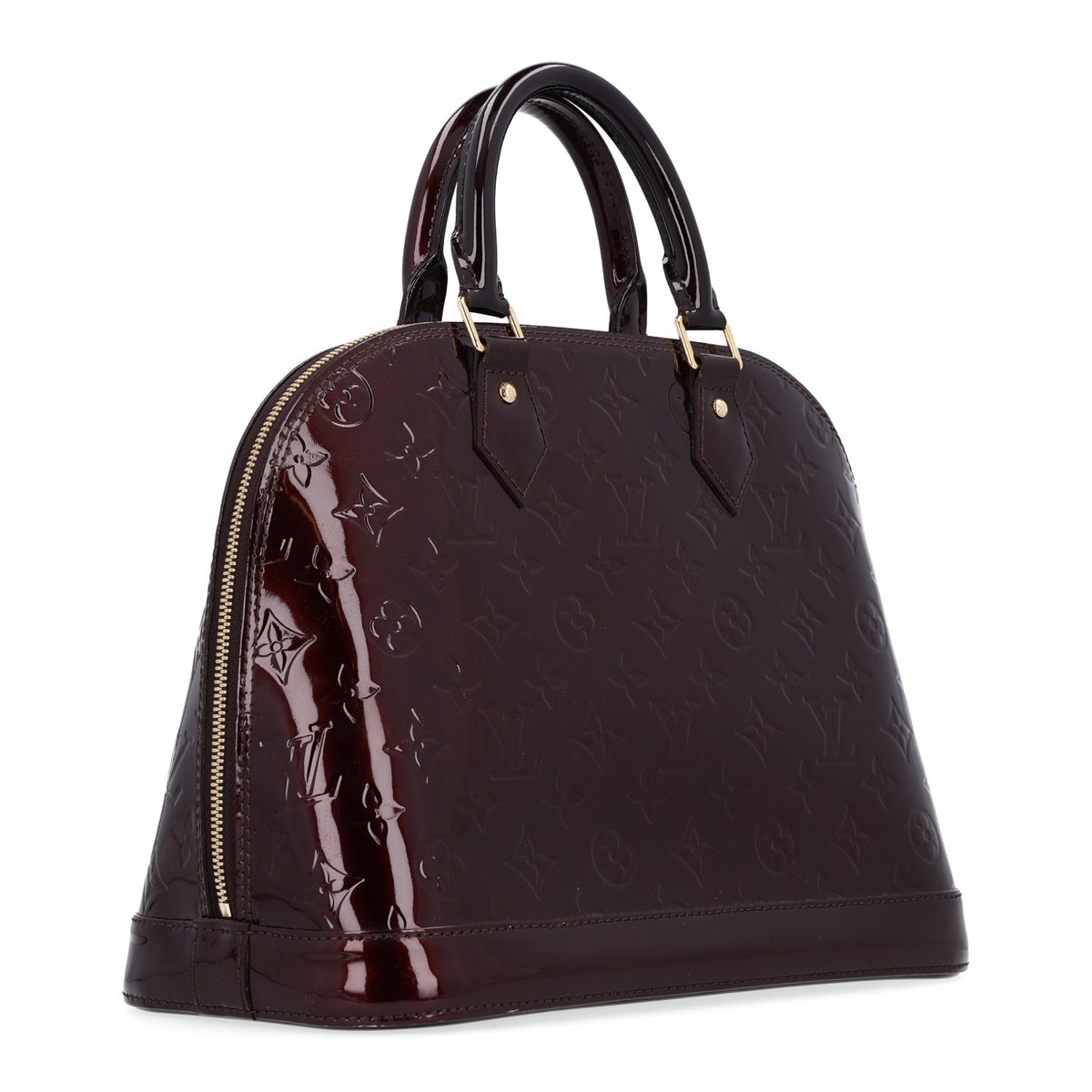 Louis Vuitton Vernis Alma PM Amarante 3 of 9