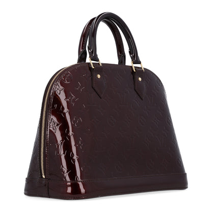 Louis Vuitton Vernis Alma PM Amarante 3 of 9