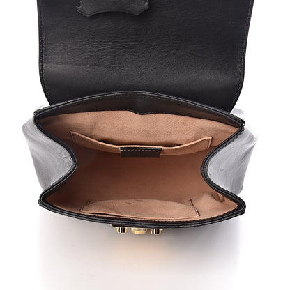 Gucci Guccissima Signature Padlock Backpack Black 5 of 9