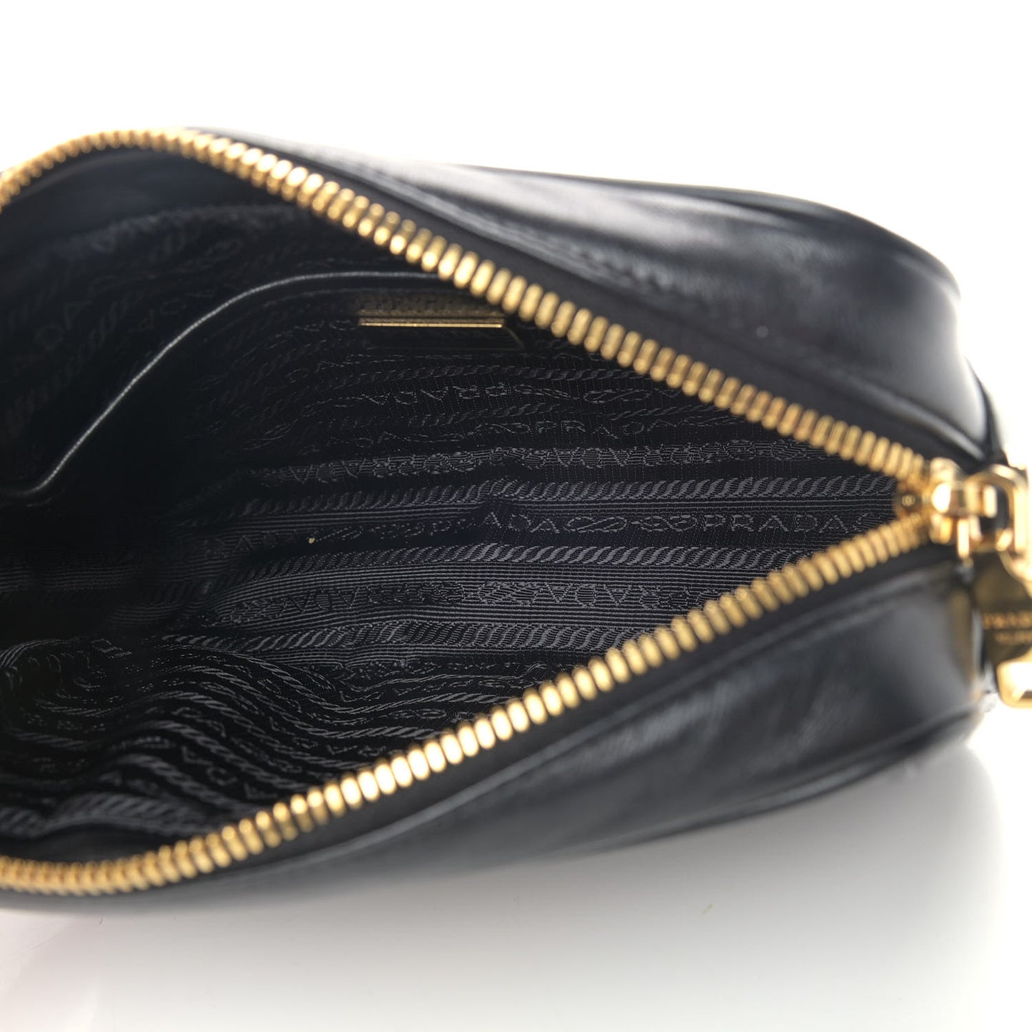 Nappa Gaufre Camera Bag Black