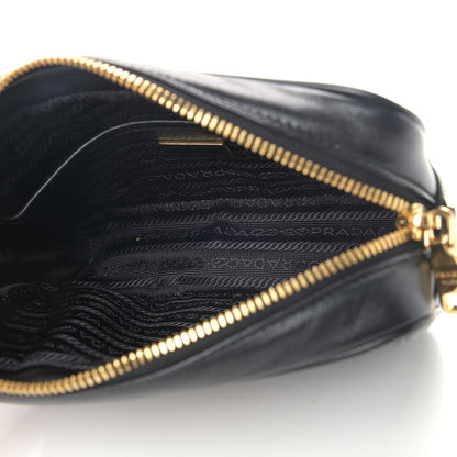 Prada Nappa Gaufre Camera Bag Black 5 of 9