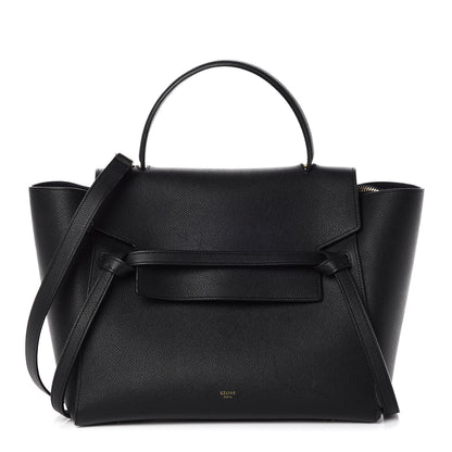 Celine Grained Calfskin Mini Belt Bag Black 1 of 11