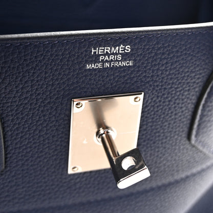 Hermes Togo HAC Birkin 40 Bleu Nuit 6 of 10