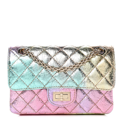 Chanel Metallic Goatskin Quilted Mini 2.55 Reissue Flap Multicolor 1 of 4