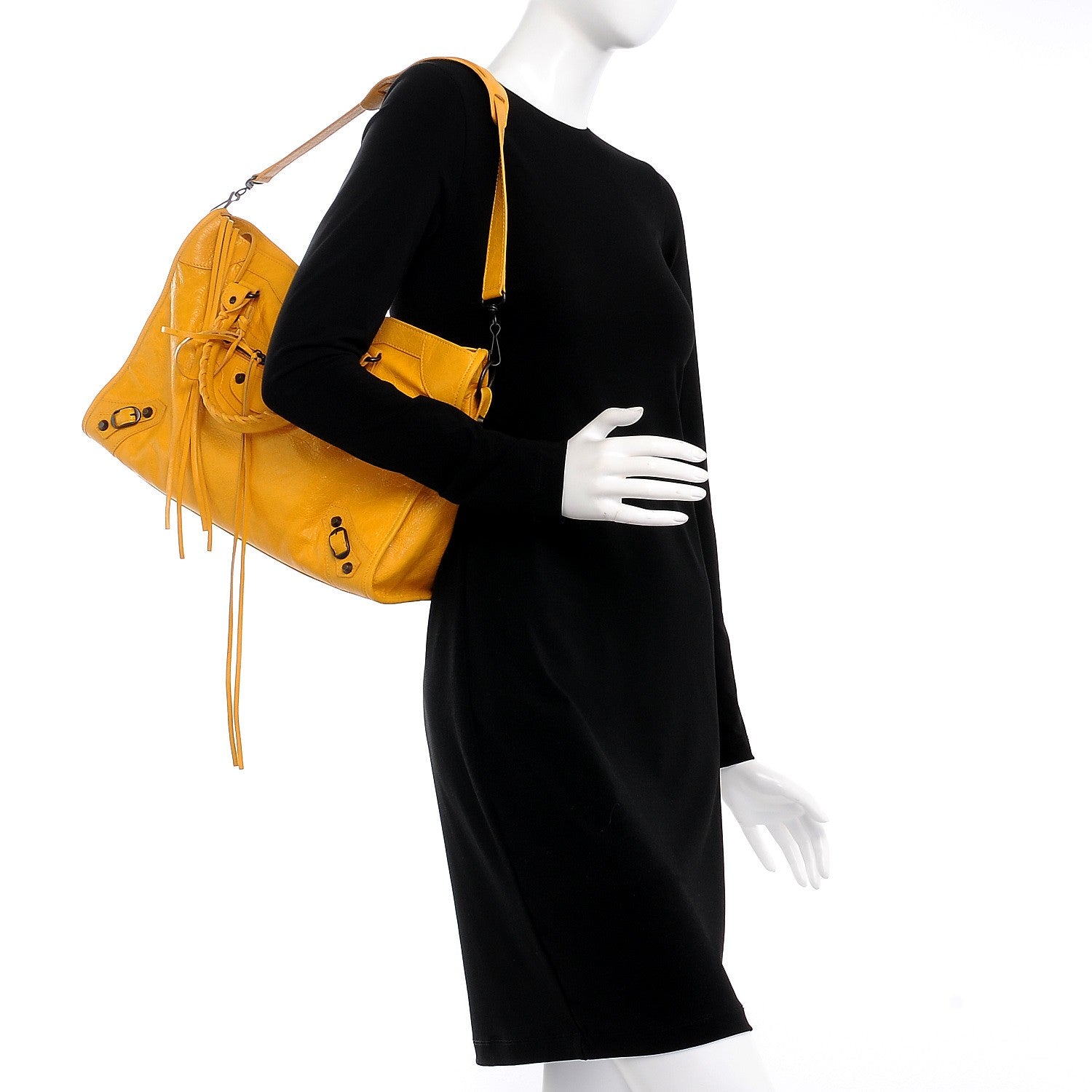 Balenciaga Agneau Classic Hardware City Mangue 2 of 11