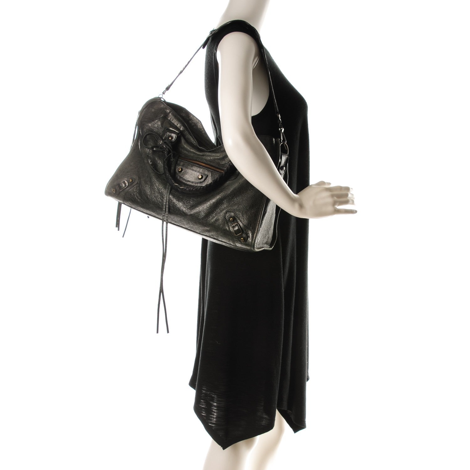 Balenciaga Agneau Classic Hardware City Black 2 of 7