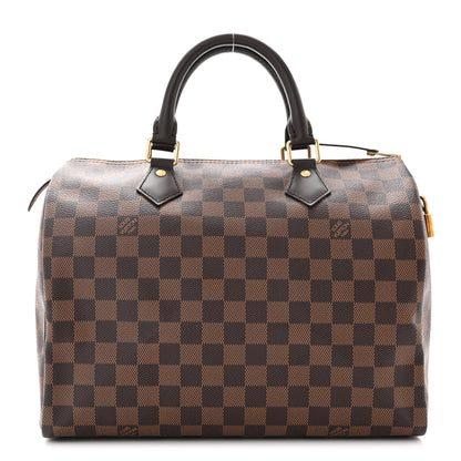 Louis Vuitton Damier Ebene Speedy 30 1 of 9