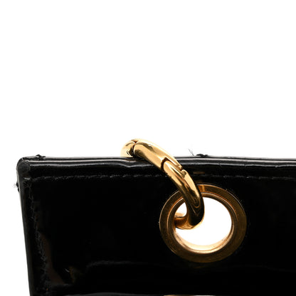 Chanel Patent Quilted Petit Timeless Tote PTT Black 12 of 12