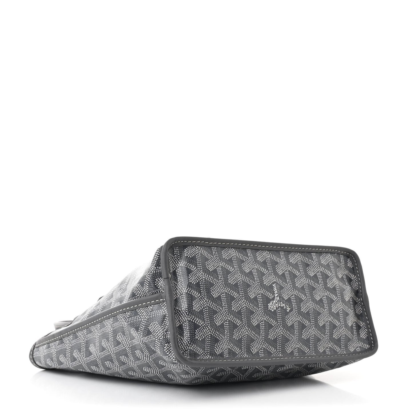 Goyardine Reversible Mini Anjou Grey
