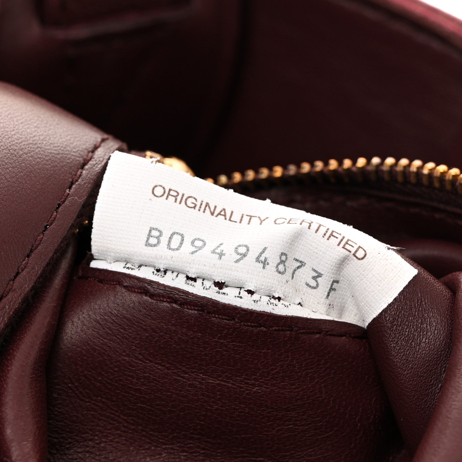 Bottega Veneta Grained Calfskin Maxi Intrecciato Cassette Crossbody Bag Bordeaux 7 of 10
